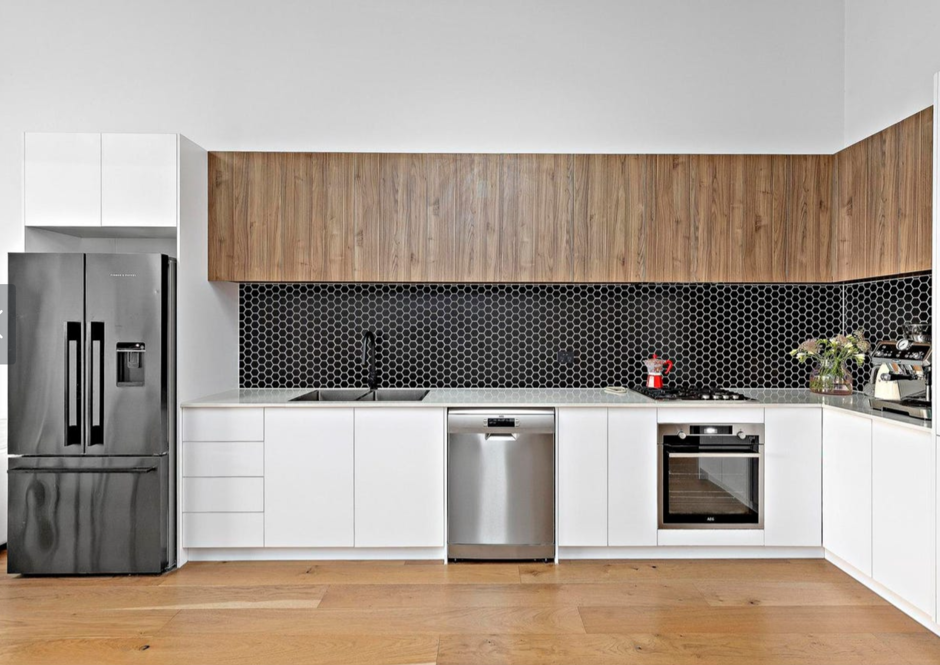 Kitchen interior of the St Albans property highlighting layout and renovation potential.