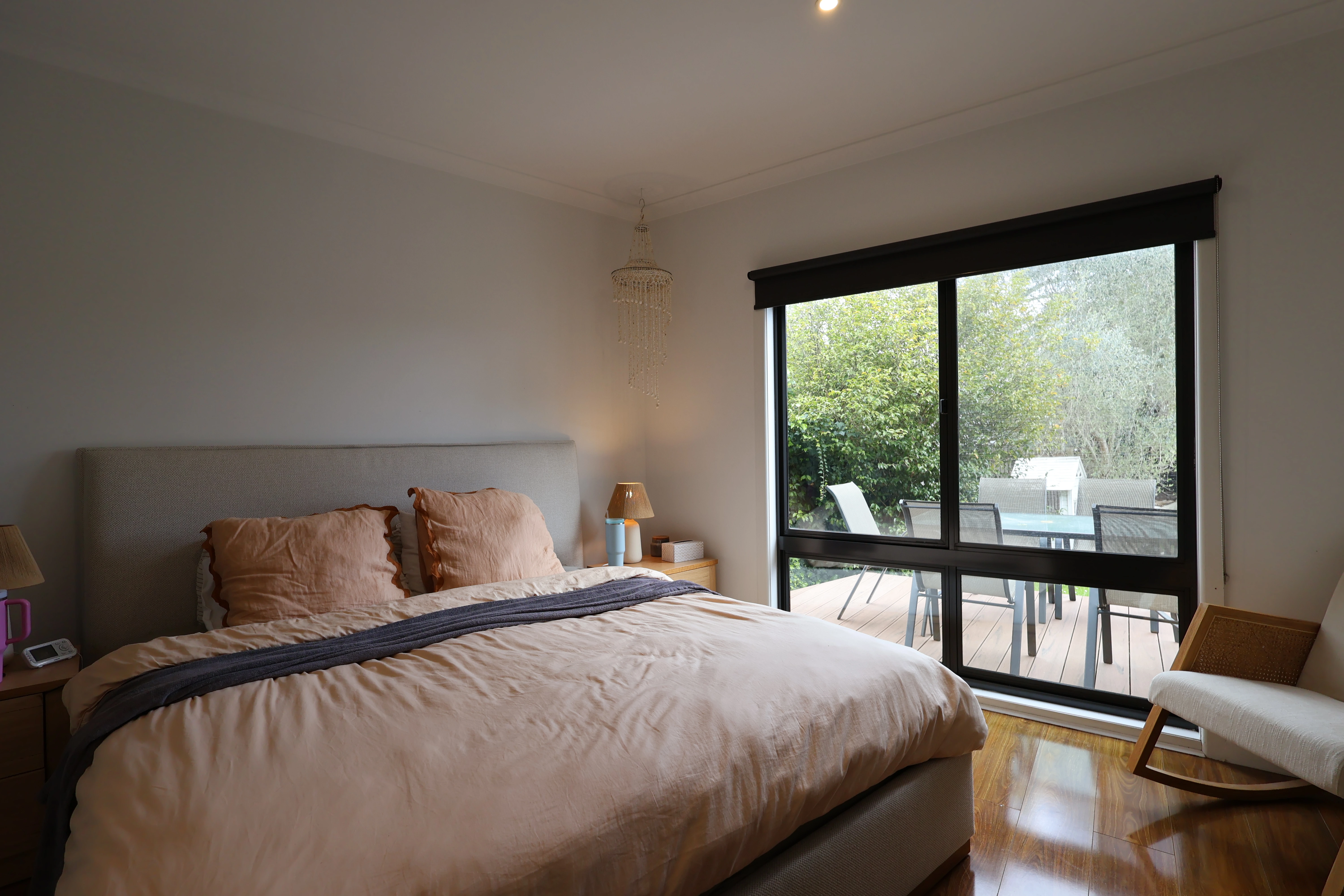 Main bedroom of the Traralgon property featuring a cozy, well-lit space with a modern and inviting design.